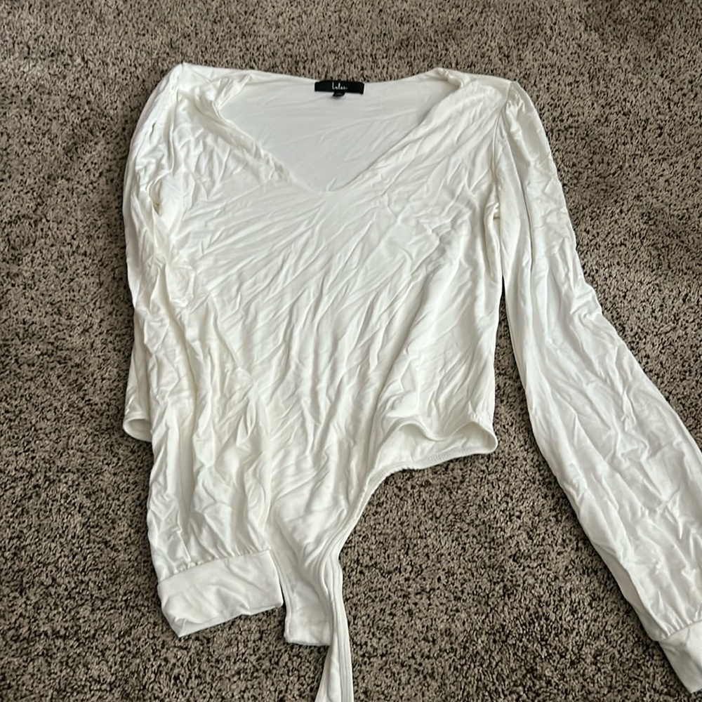 white bodysuit